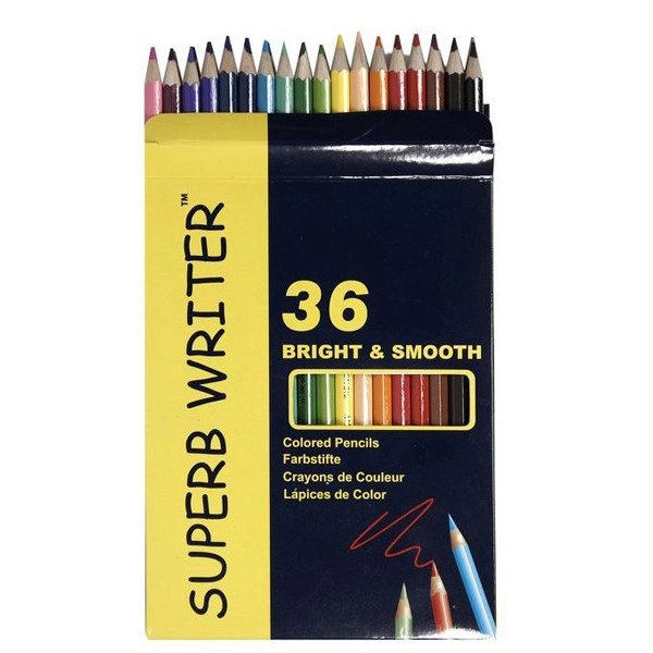 Олівці кольорові 36 кольорів Superb Writer 4100-36СВ MАRCO — фото 2
