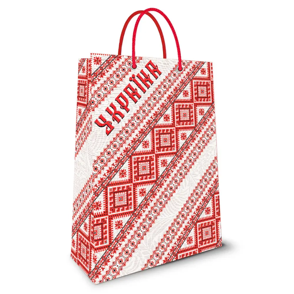 Пакет з картону № 163 ламінування Фоліо Україна П163 — фото 2