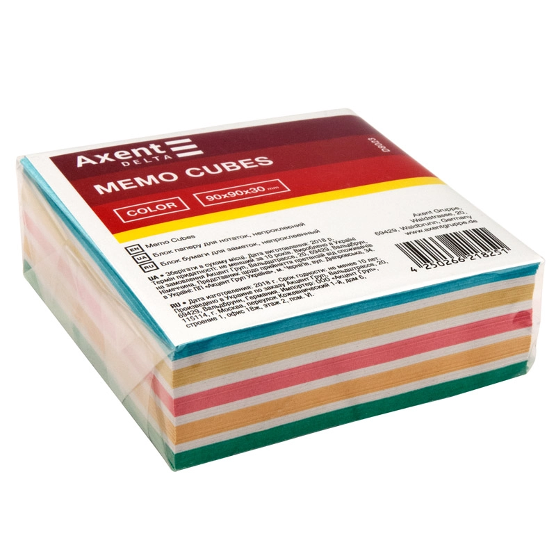 Папір для нотаток асорті Axent d8023 — фото 2