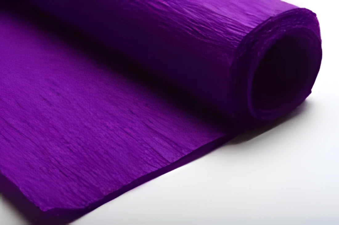 ПАПІР ГОФРОВАНИЙ 50*200см М Г INTERDRUK №13 пурпурний