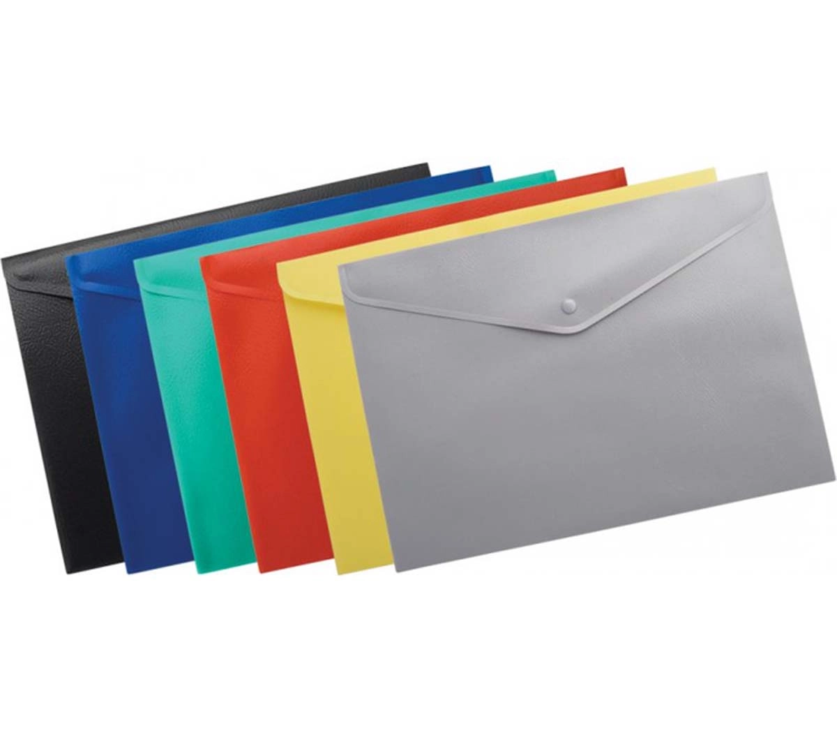 Папка на кнопці А5 Buromax прозора — фото 2