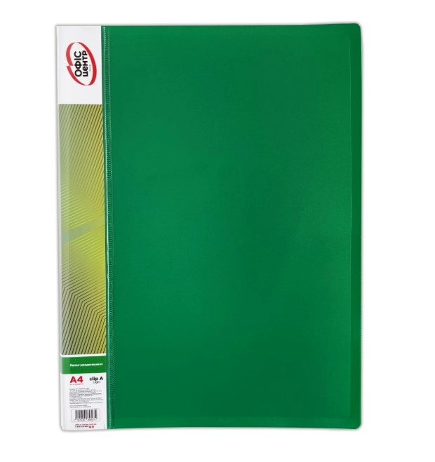 Папка-швидкозшивач А4 CLIP A Light зелена — фото 5
