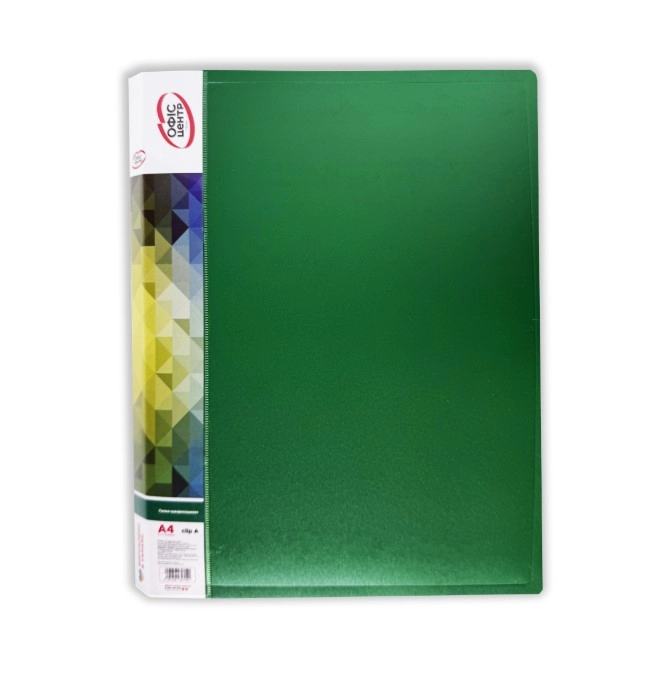 Папка-швидкозшивач A4 CLIP A зелена — фото 5