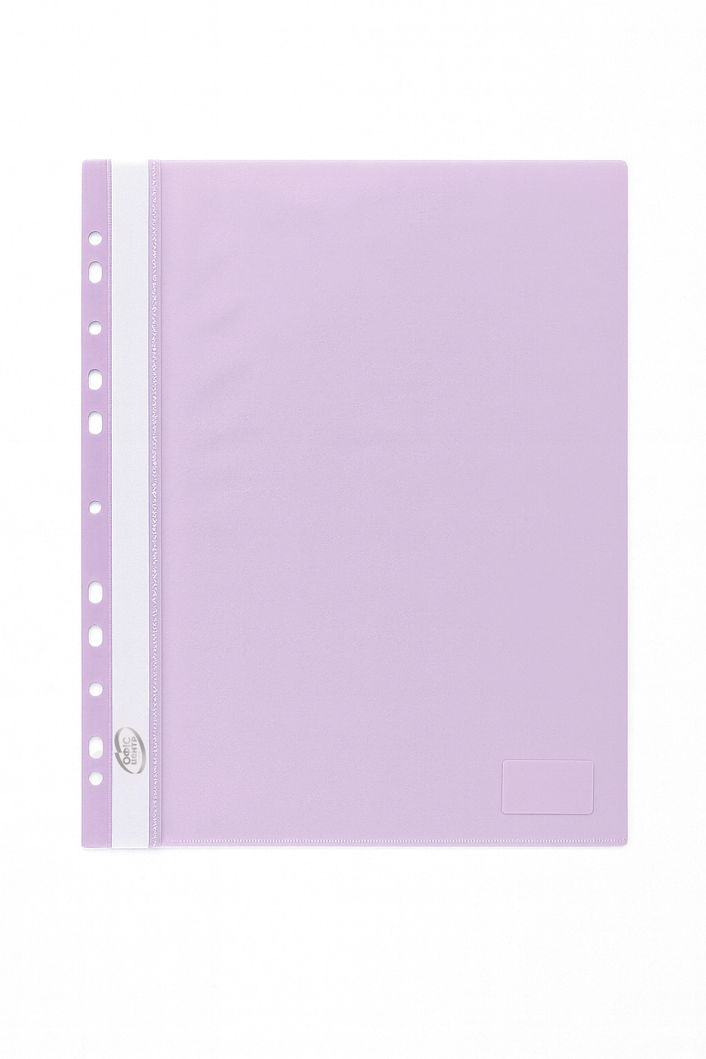 Папка-швидкозшивач A4 лавандова з перфорацією — фото 2