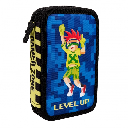 Пенал твердий 1Вересня HP-01 подвійний Gamer Zone — фото 4
