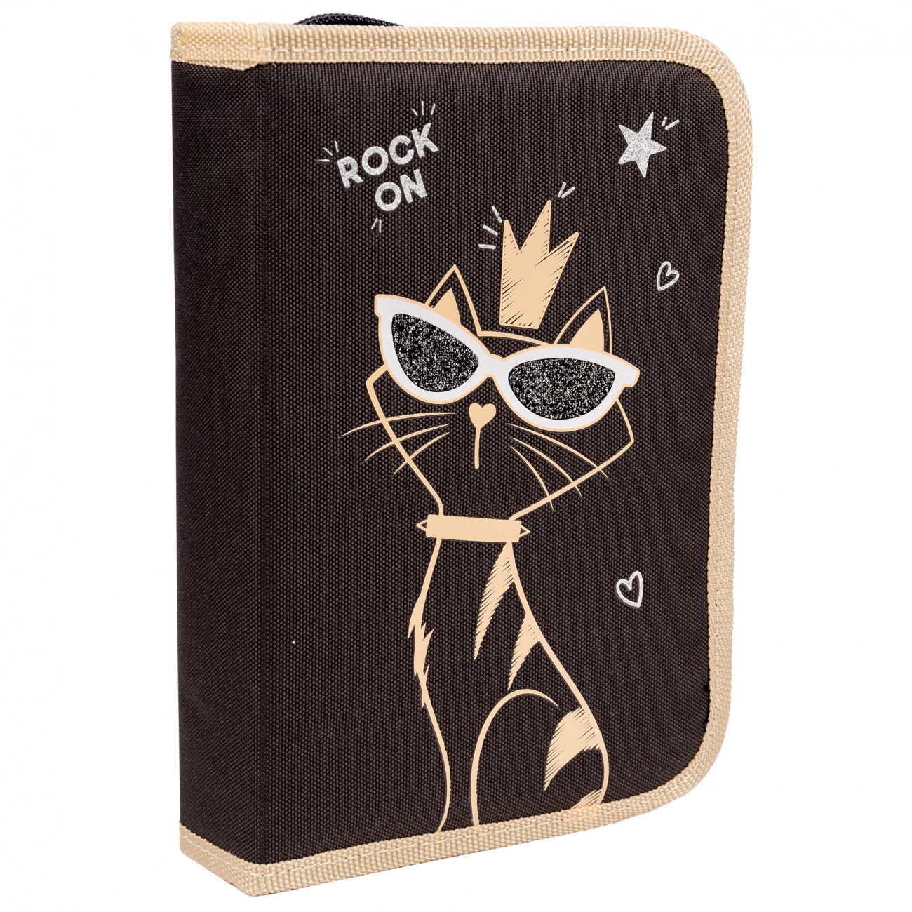 Пенал твердий 1Вересня HP-03 з клапаном Pussycat — фото 3