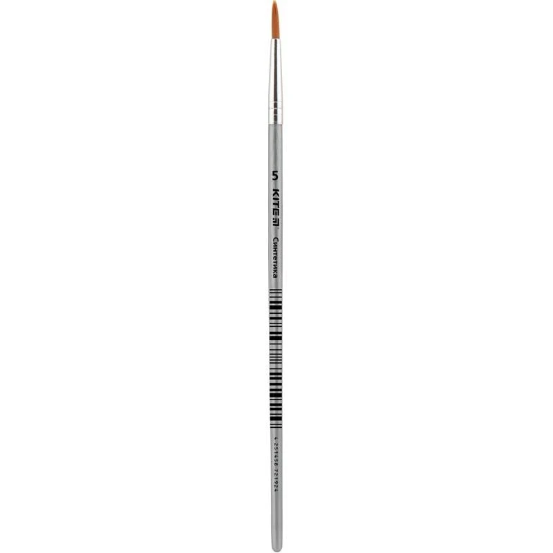 Пензель синтетика круглий 5 KITE K18-340-SN-5