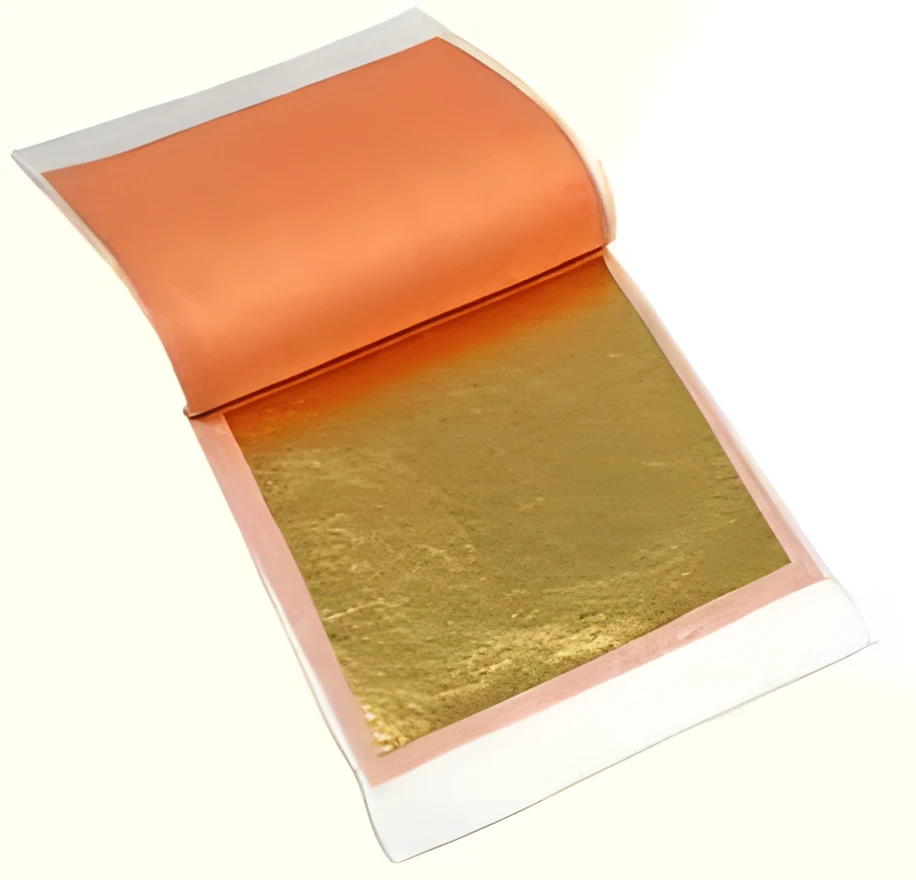 Поталь вільна ЗОЛОТО №2,5 16*16 25лист K&T