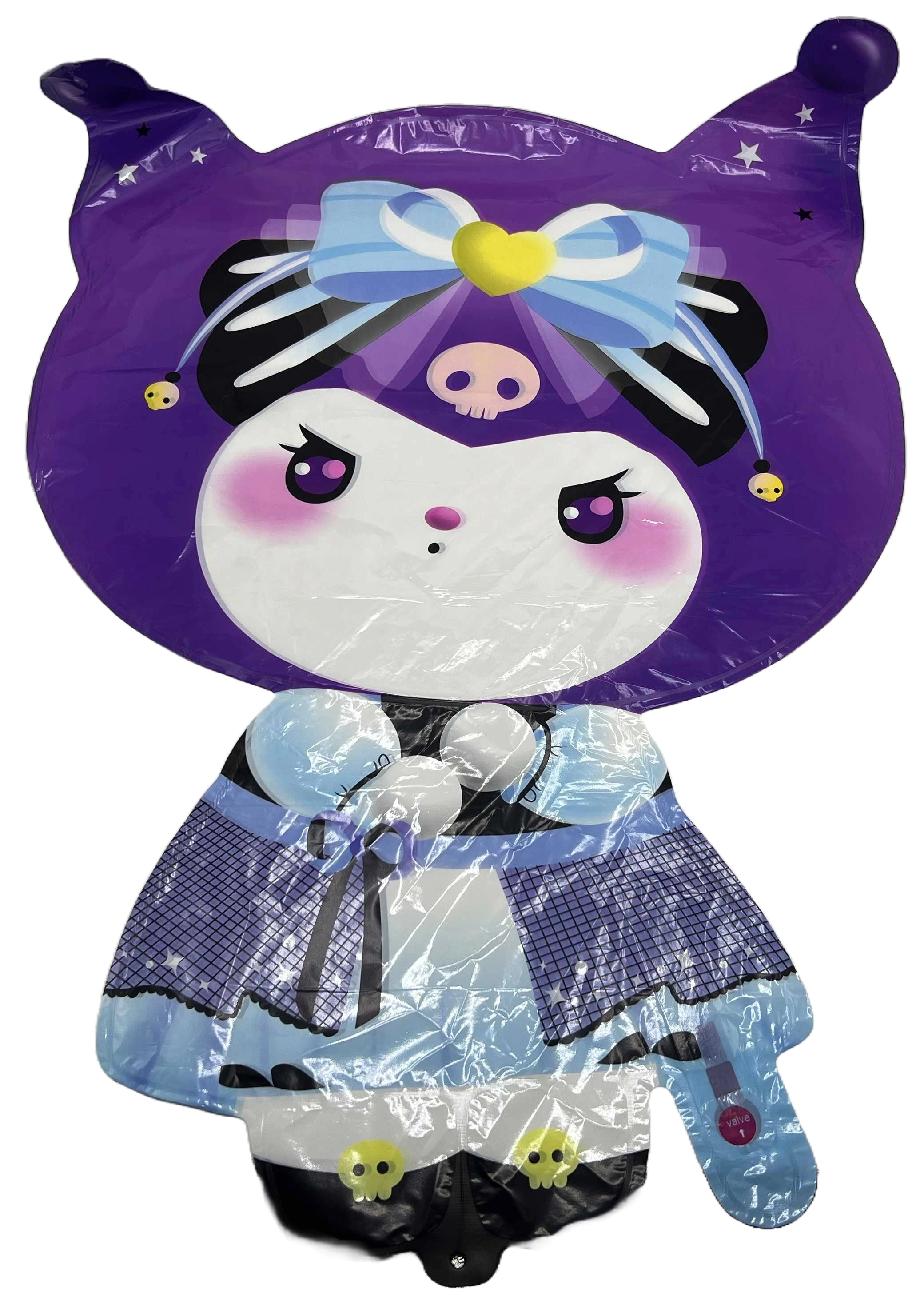 Повітряна куля фольгована 52х73см Зайчик Kuromi 610 — фото 2