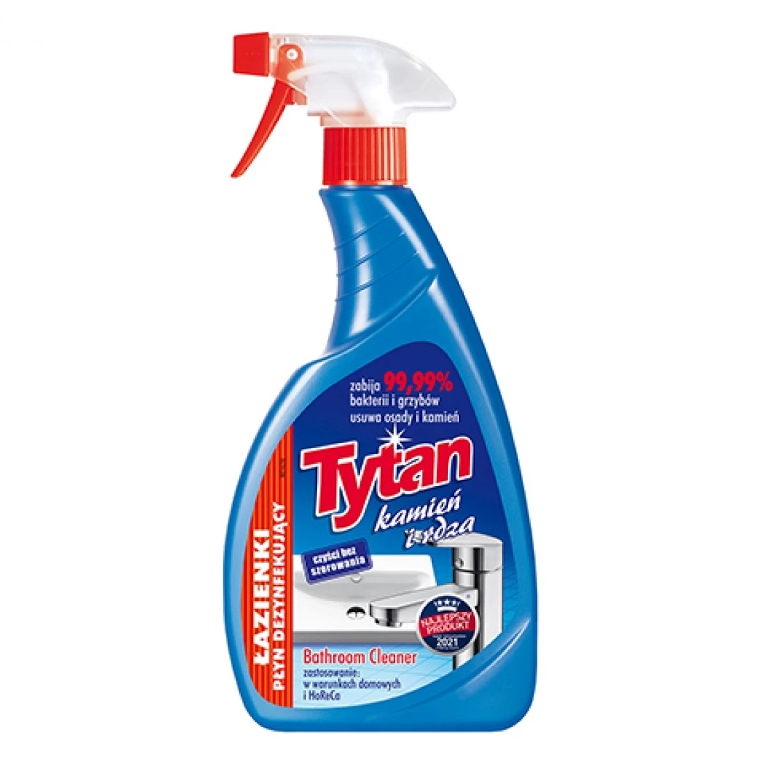 Рідина для миття ванних кімнат TYTAN 500г камінь та іржа спрей РR91038/27860/81678