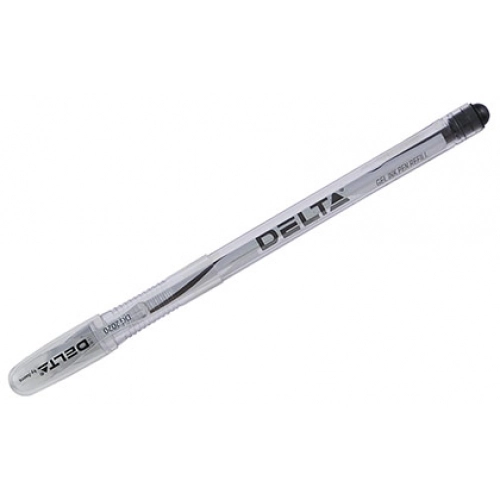 Ручка гелева Delta 2020 чорна — фото 2