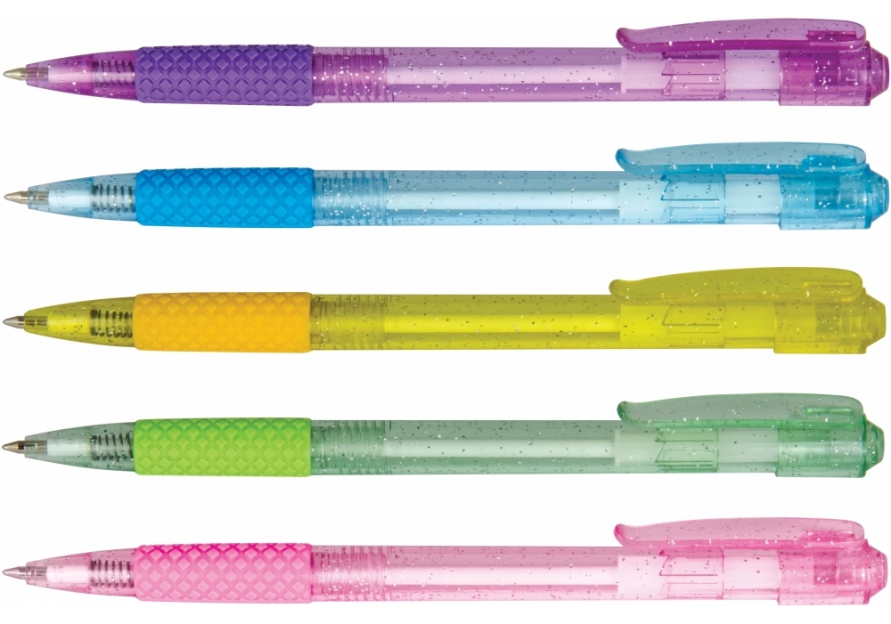 Ручка кулькова ECONOMIX BRILLANT 0,5мм асорті — фото 2