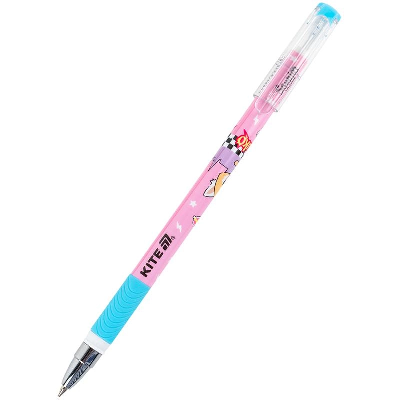Ручка кулькова Kite AR синя — фото 3