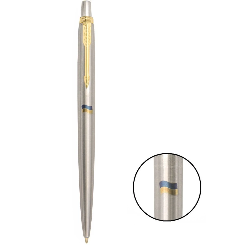 Ручка кулькова Parker Jotter 17 UKRAINE Прапор жовто-синій 16032_T008c
