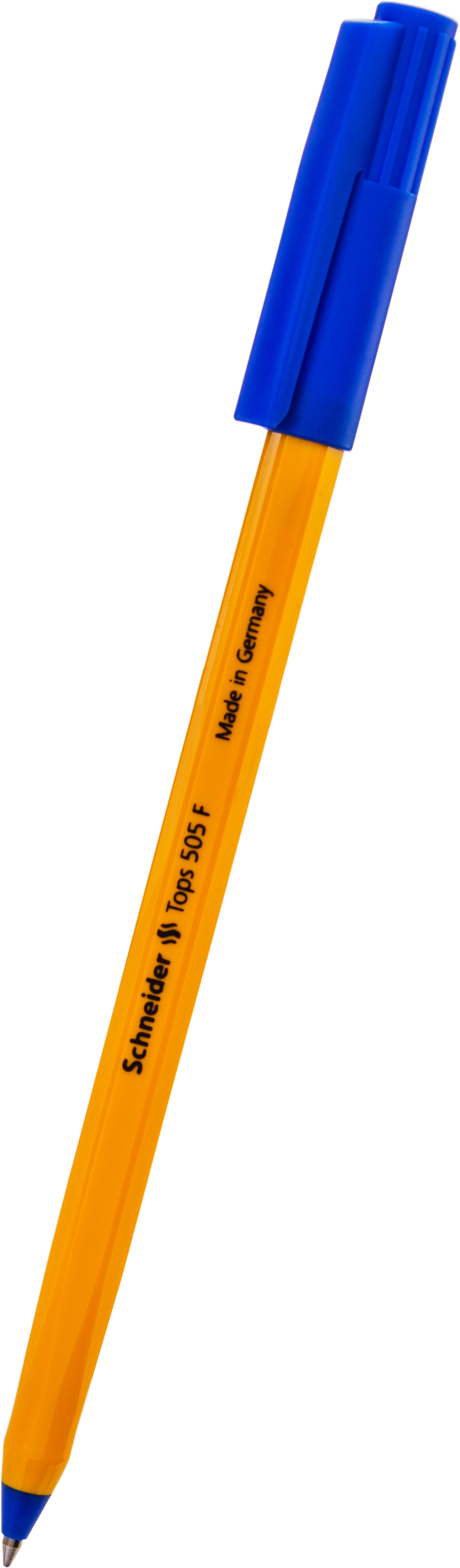 Ручка кулькова синя Schneider Tops 505 F 0.5 мм — фото 2