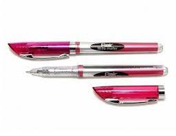 Ручка масляна Flair 743 Writometer червона — фото 2