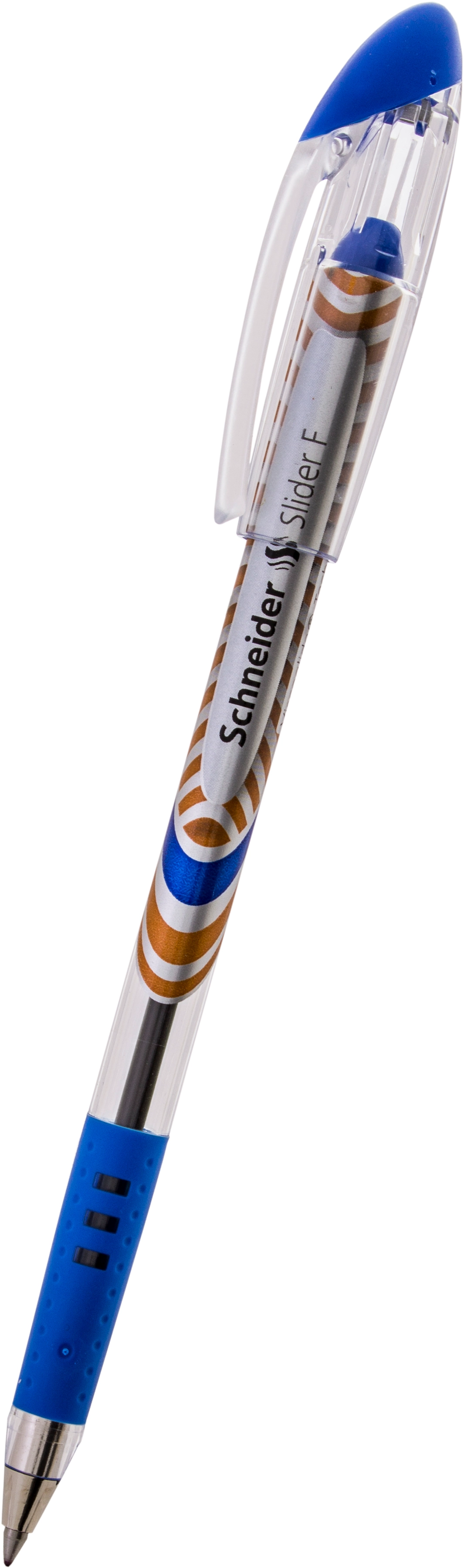 Ручка масляна Slider F Schneider синя — фото 2