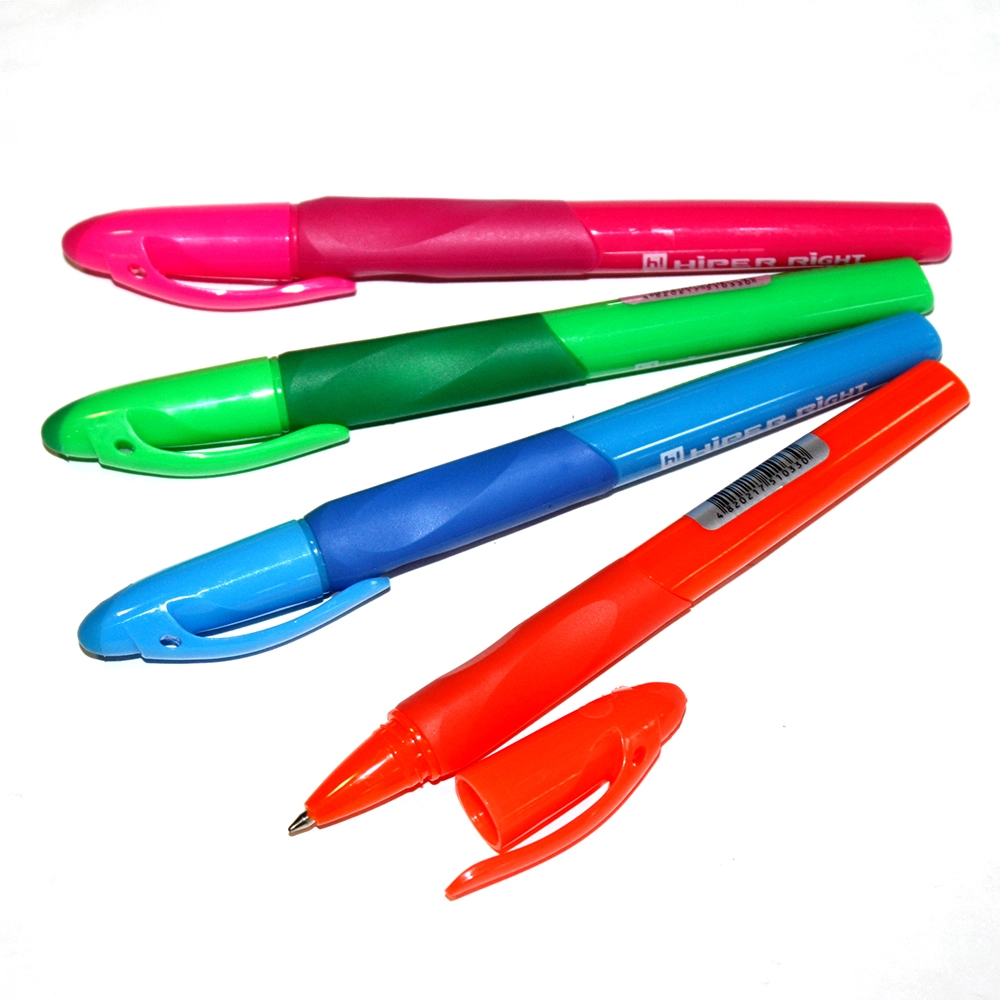 Ручка масляна тренажер для правші Hiper RIGHT синя — фото 2