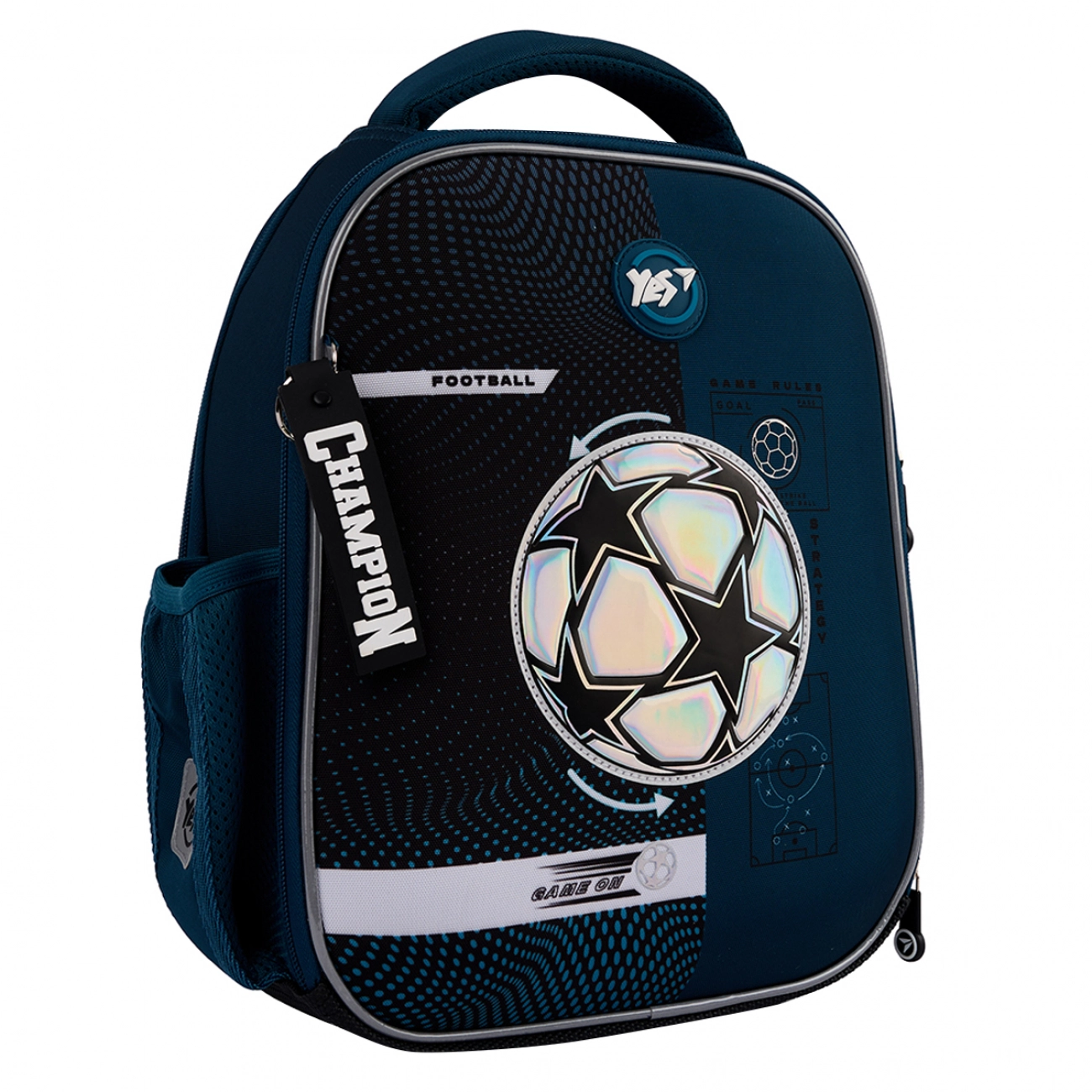 Рюкзак ортопедичний каркасний YES H-100 Football Game — фото 3