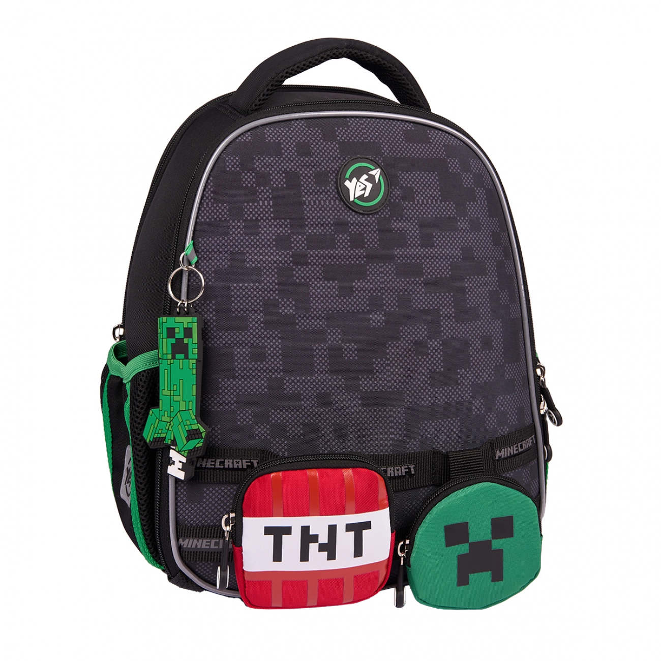 Рюкзак ортопедичний каркасний YES H-100 Minecraft World — фото 3
