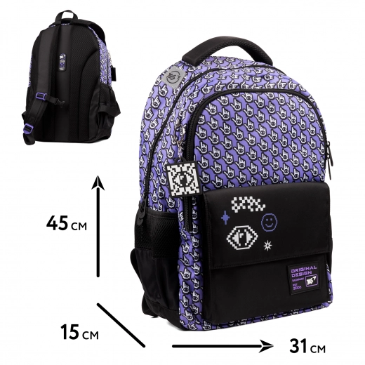 Рюкзак шкільний YES TS-48 All-Seeing Eye — фото 2