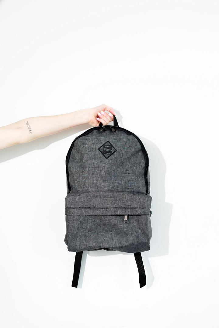 Рюкзак сірий 25-003 — фото 2