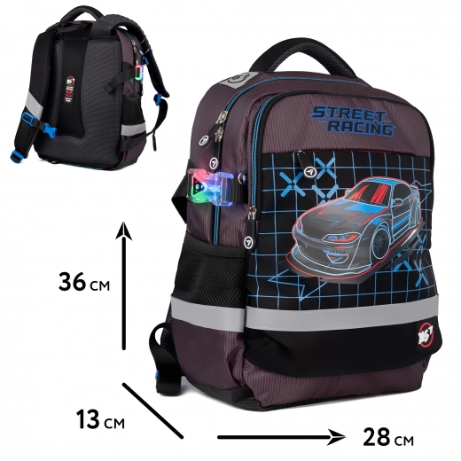 Рюкзак YES S-52 Ergo Street Racing — фото 2