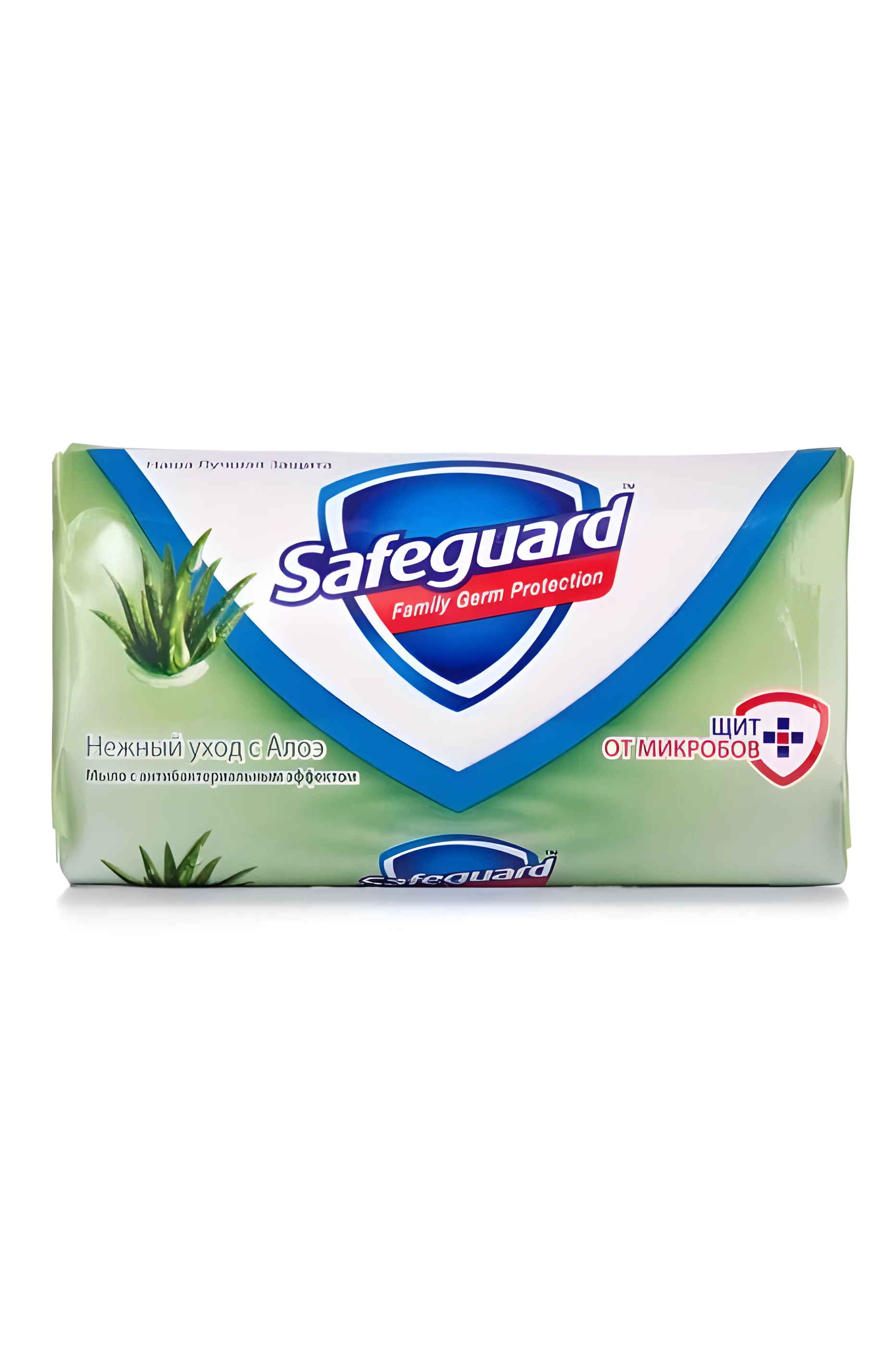 SAFEGUARD Мило туалетне тверде М_який догляд з Алое 90г