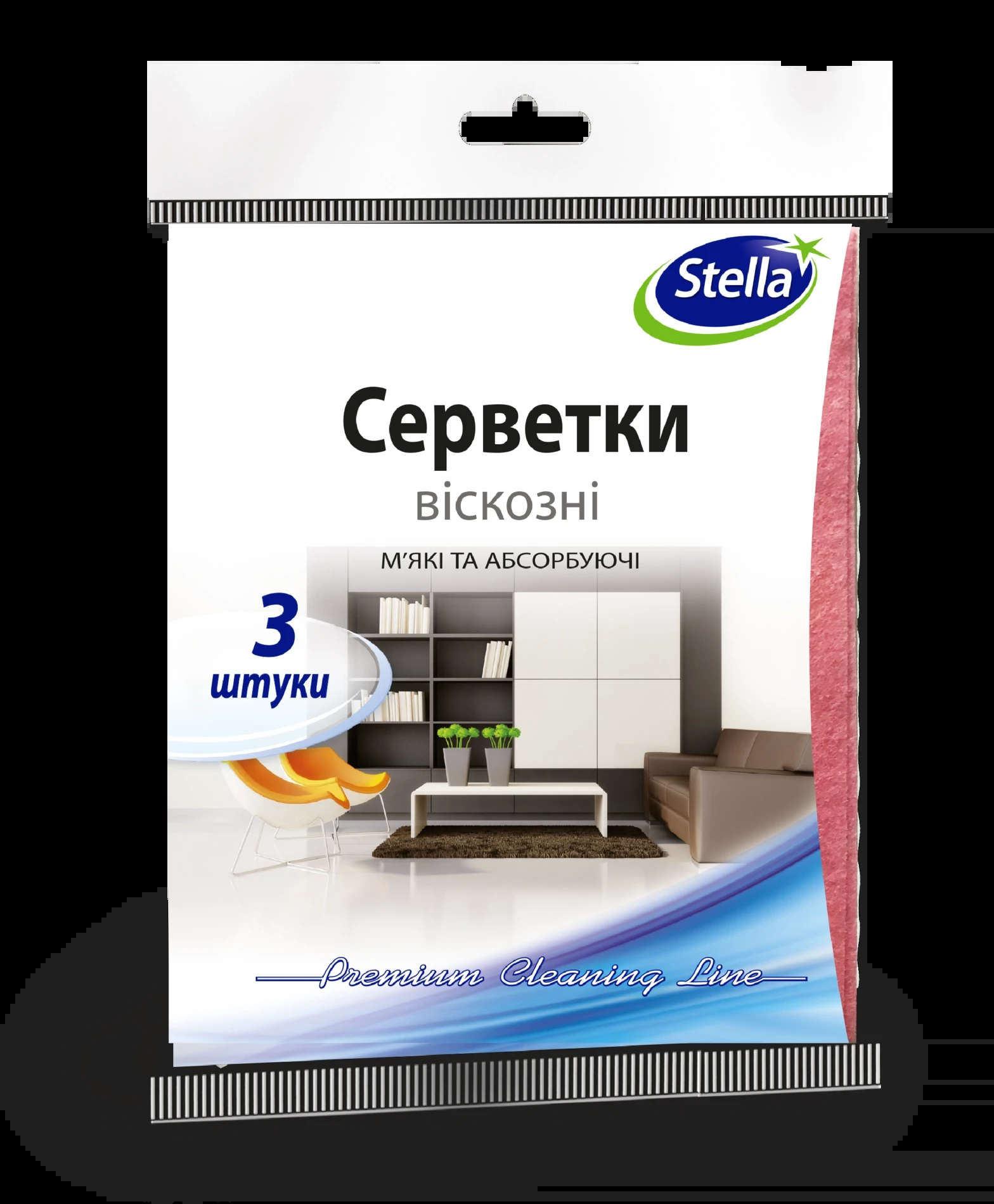 Серветки віскозні 3 шт Anna Zaradna