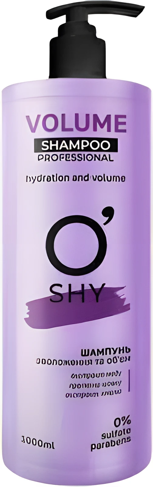 Шампунь Volume Зволоження та обєм ТМ Oshy 1л 08305
