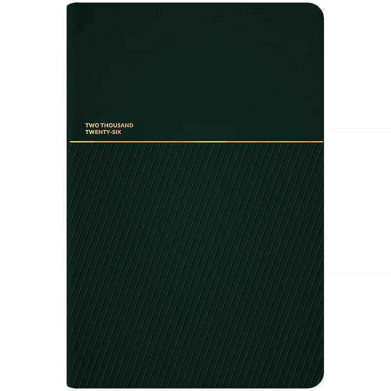 Щоденник датований 2026 Axent Partner Traces 145х210 темно-зелений 8829-26-2-A