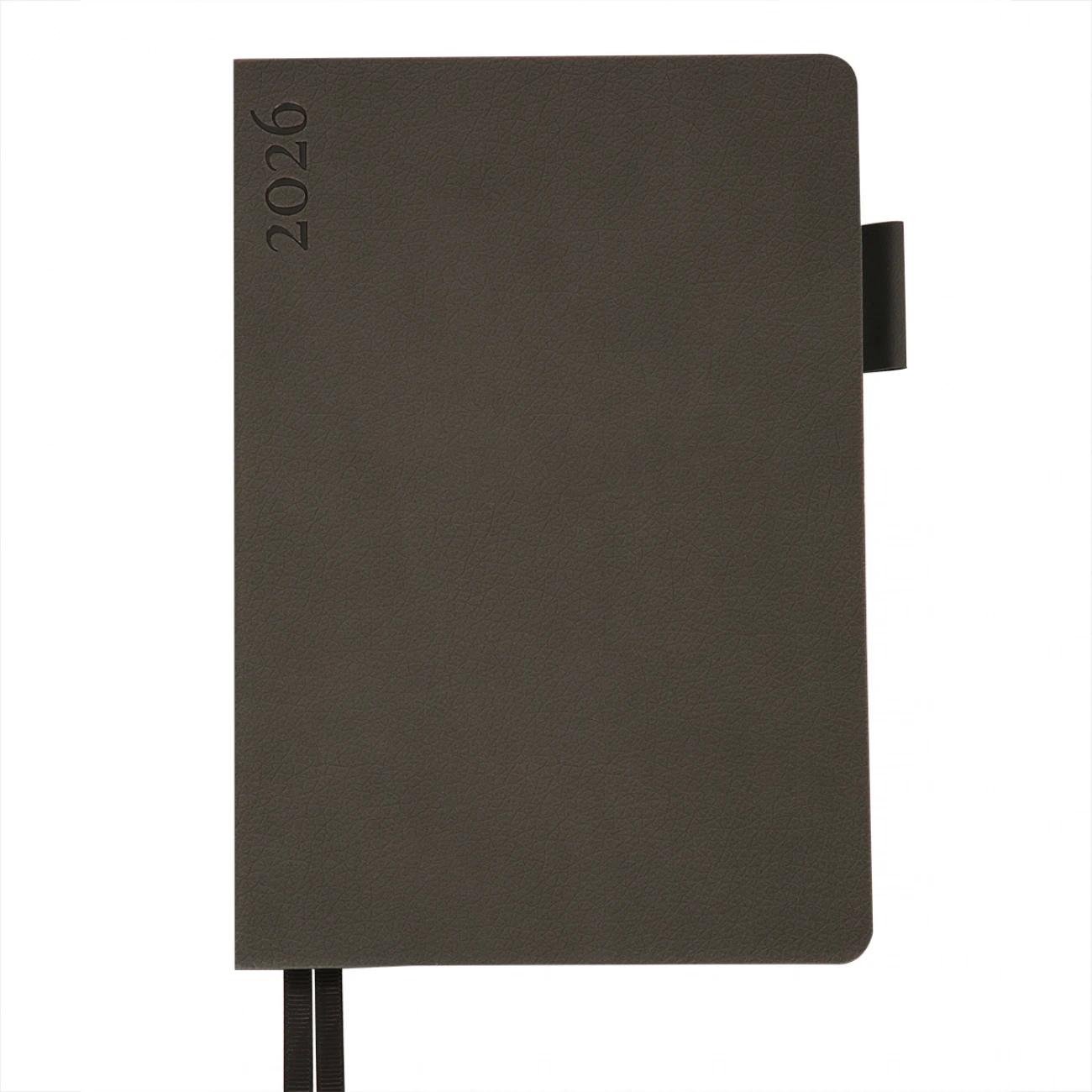 Щоденник датований А5 2026 Leo Planner Binario м`який графіт