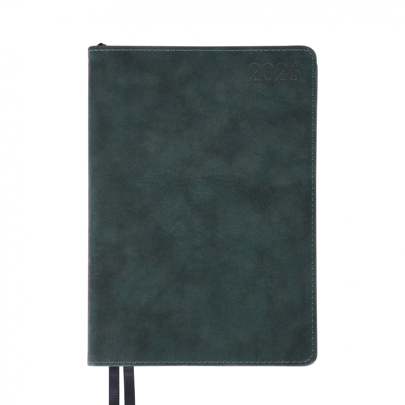 Щоденник датований А5 2026 Leo Planner Case інтегральний темний смарагд