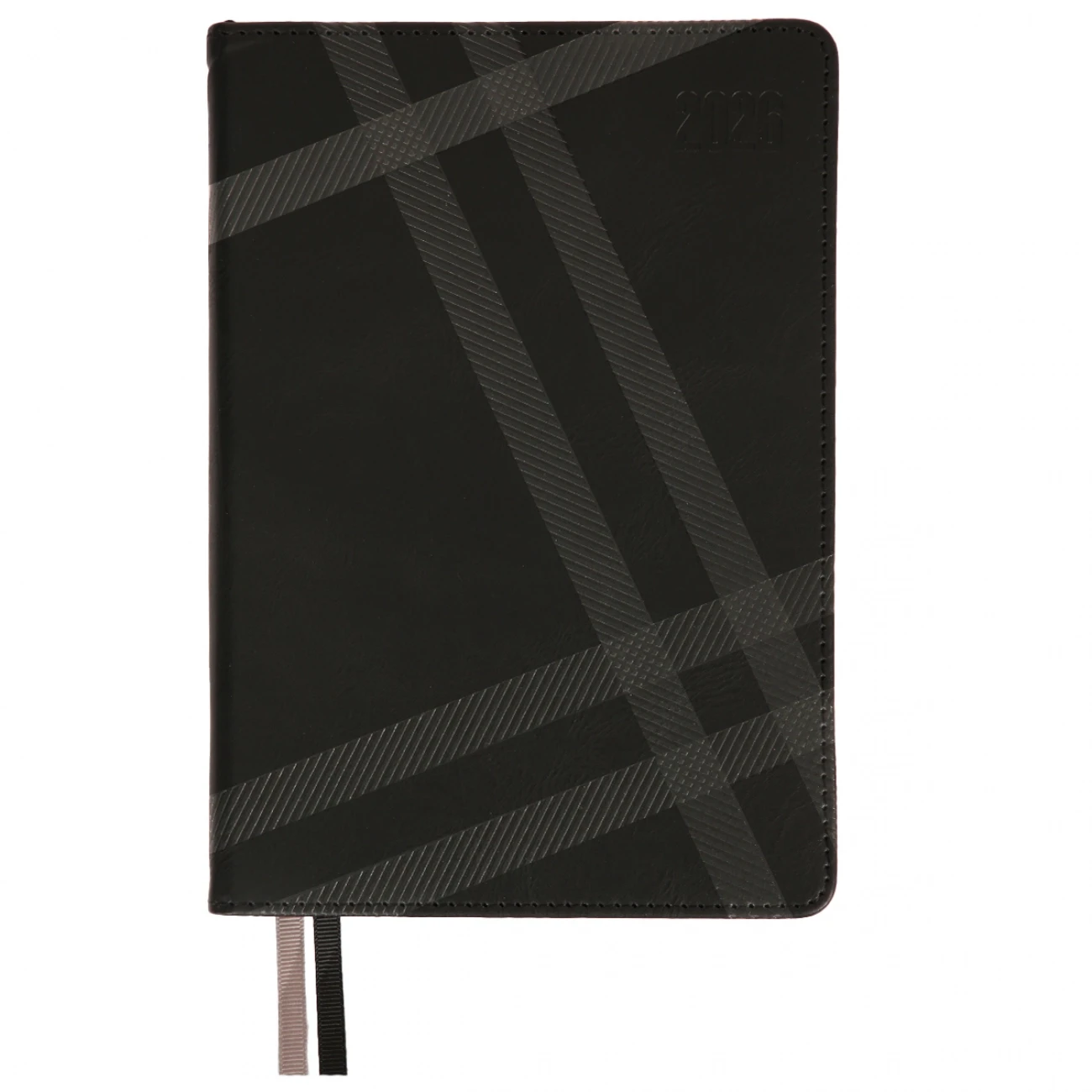 Щоденник датований А5 2026 Leo Planner Nero твердий чорний