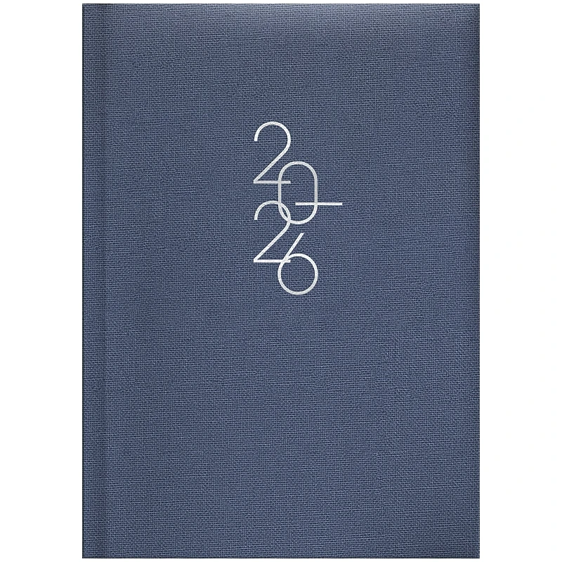 Щоденник датований кишеньковий 2026 Brunnen Linesse нічний синій 73-736 69 836