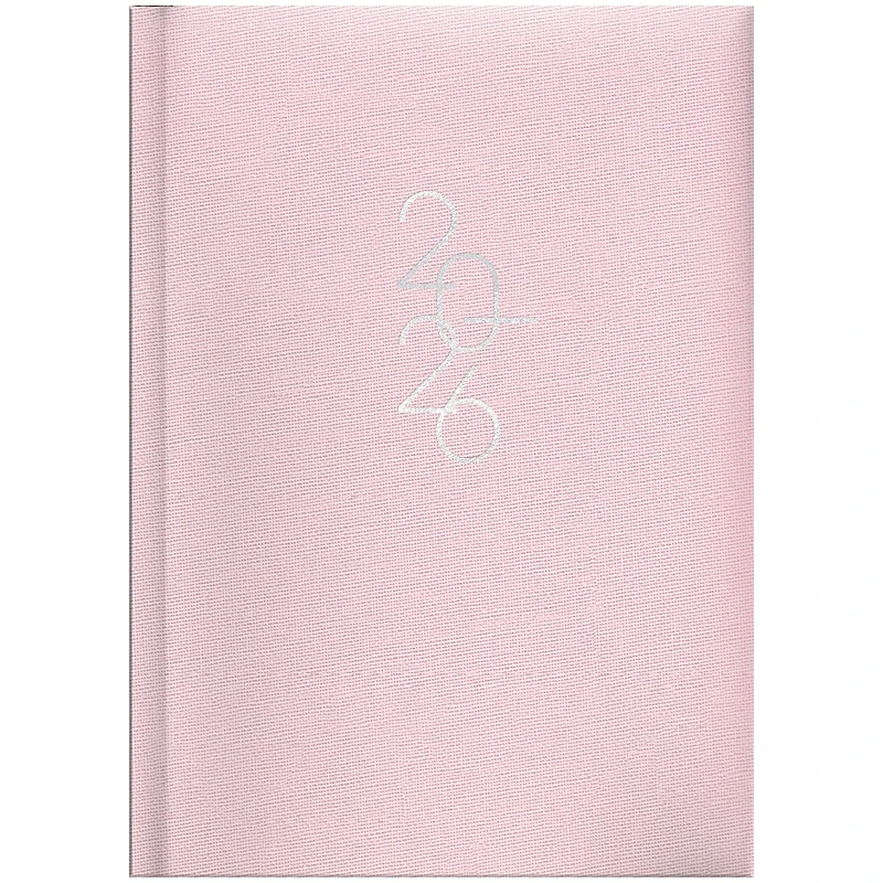 Щоденник датований кишеньковий 2026 Brunnen Linesse пудровий 73-736 69 216