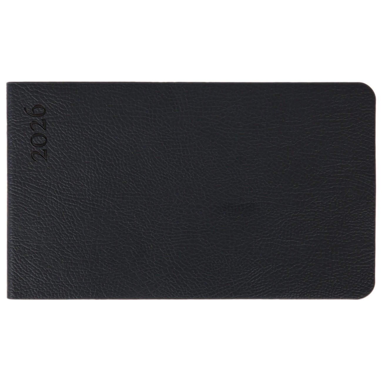 Щотижневик датований 10х17 см 2026 Leo Planner Binario м`який темно-синій