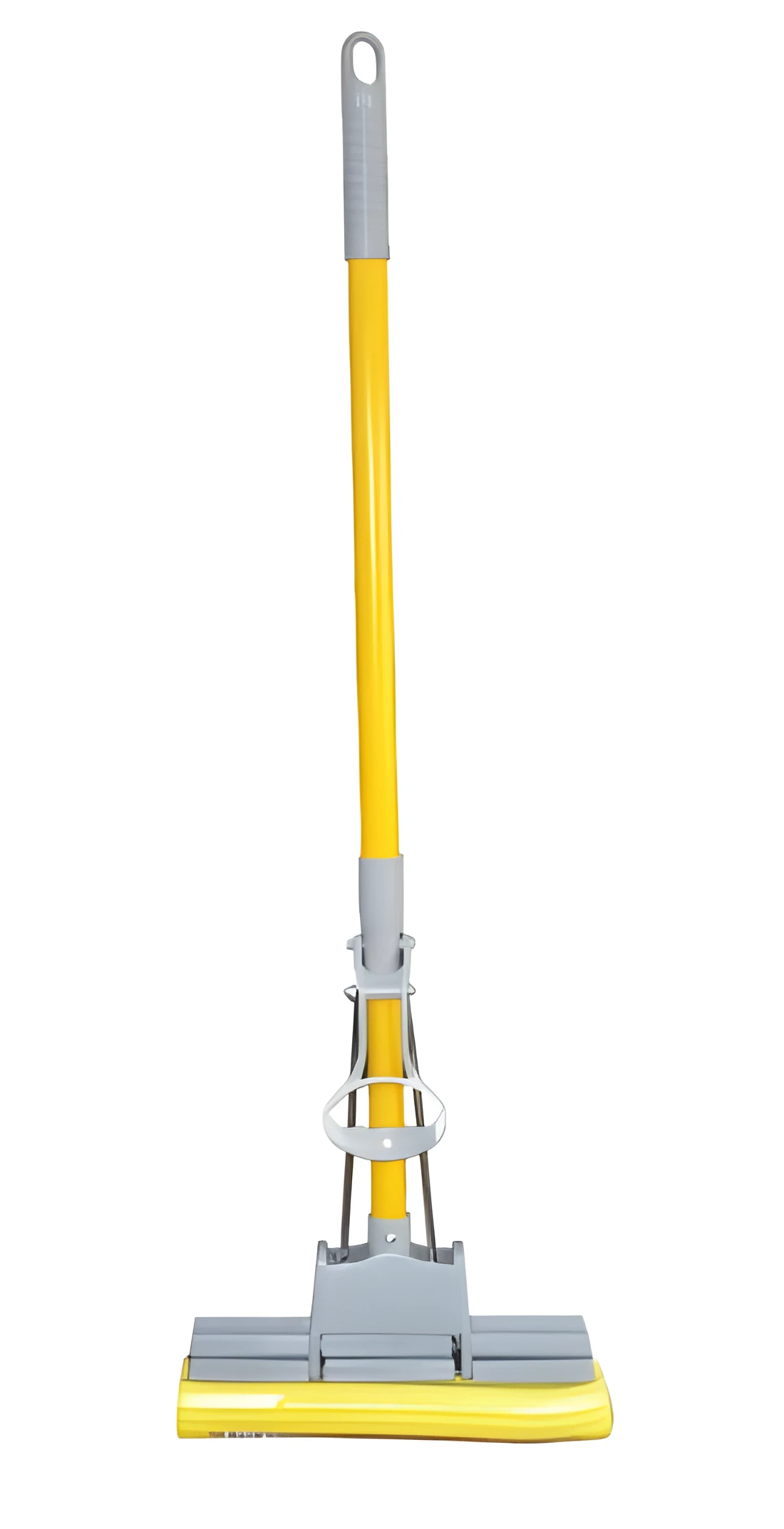 Швабра з віджиманням Мій Дім Standard Double Mop Сіро-жовта SMD00569/Grey
