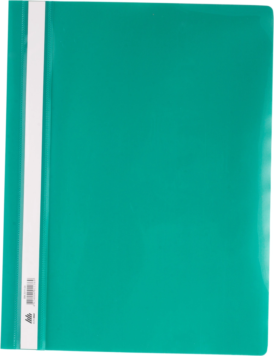 Швидкозшивач пластиковий A4 PP 3311 Buromax -04 зелений — фото 2