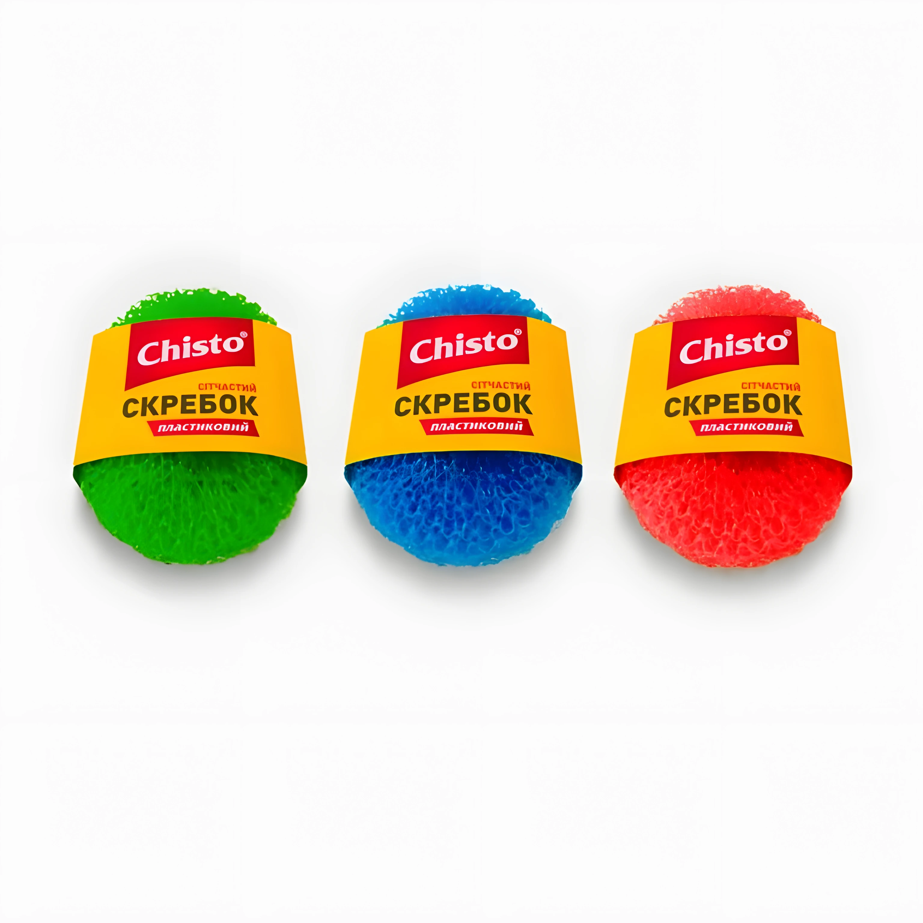 Скребок Chisto Пластиковий Колір в асортименті 1 шт