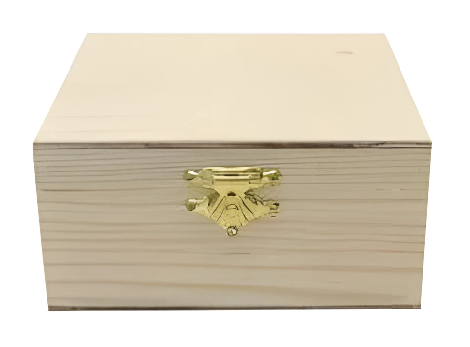 Скринька деревяна з замком 10*5*10см ТМ Albero