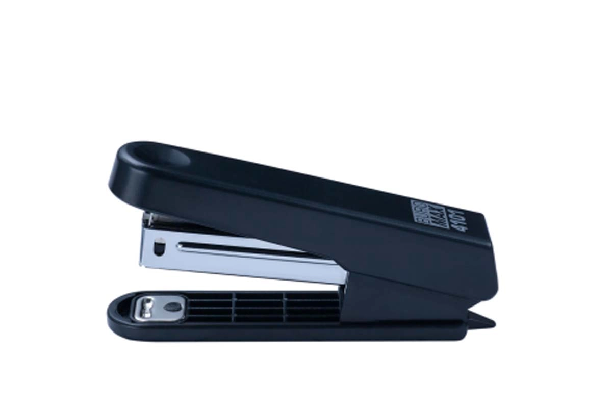 Степлер BUROMAX 10 аркушів чорний — фото 2