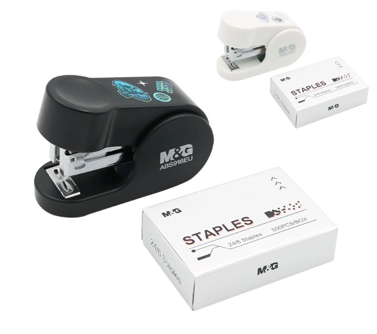 Степлер M&G 24/6 Hello Mars зі скобами 50 шт — фото 3