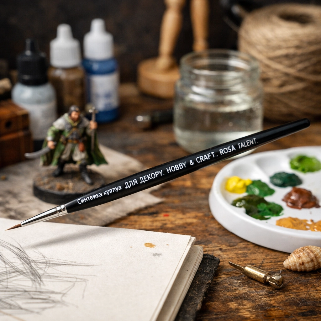 Синтетика кругла ДЛЯ ДЕКОРУ, HOBBY & CRAFT, 00, к.р. ROSA TALENT