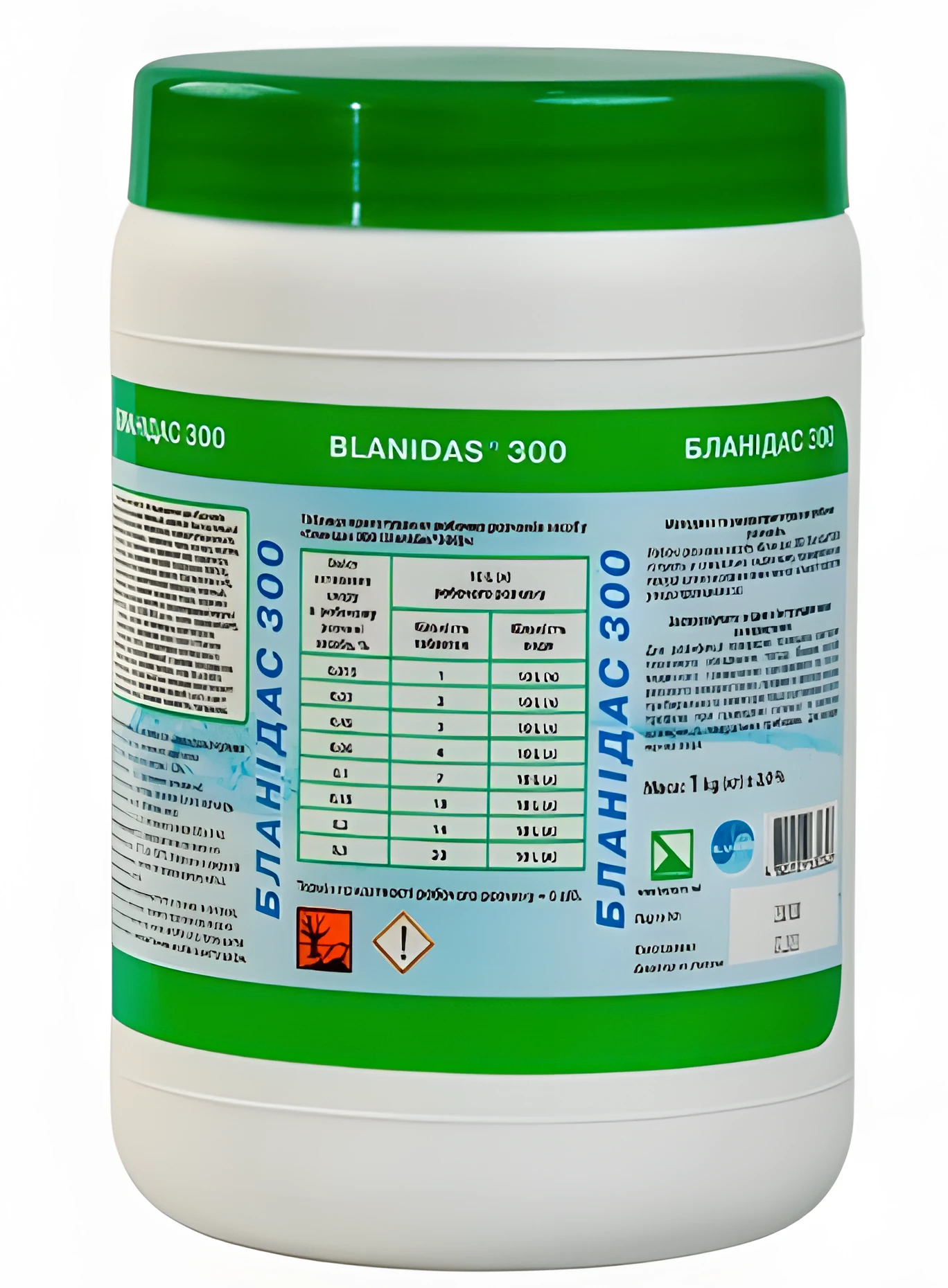 Таблетки для дезінфекції Бланідас 300/300шт 7% 504694