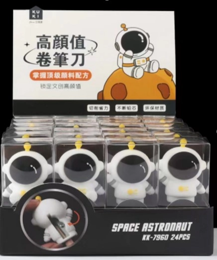 Точилка для олівців силіконова Космонавт — фото 2