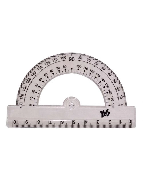 ТРАНСПОРТИР з лінійкою 1В 10 см — фото 2