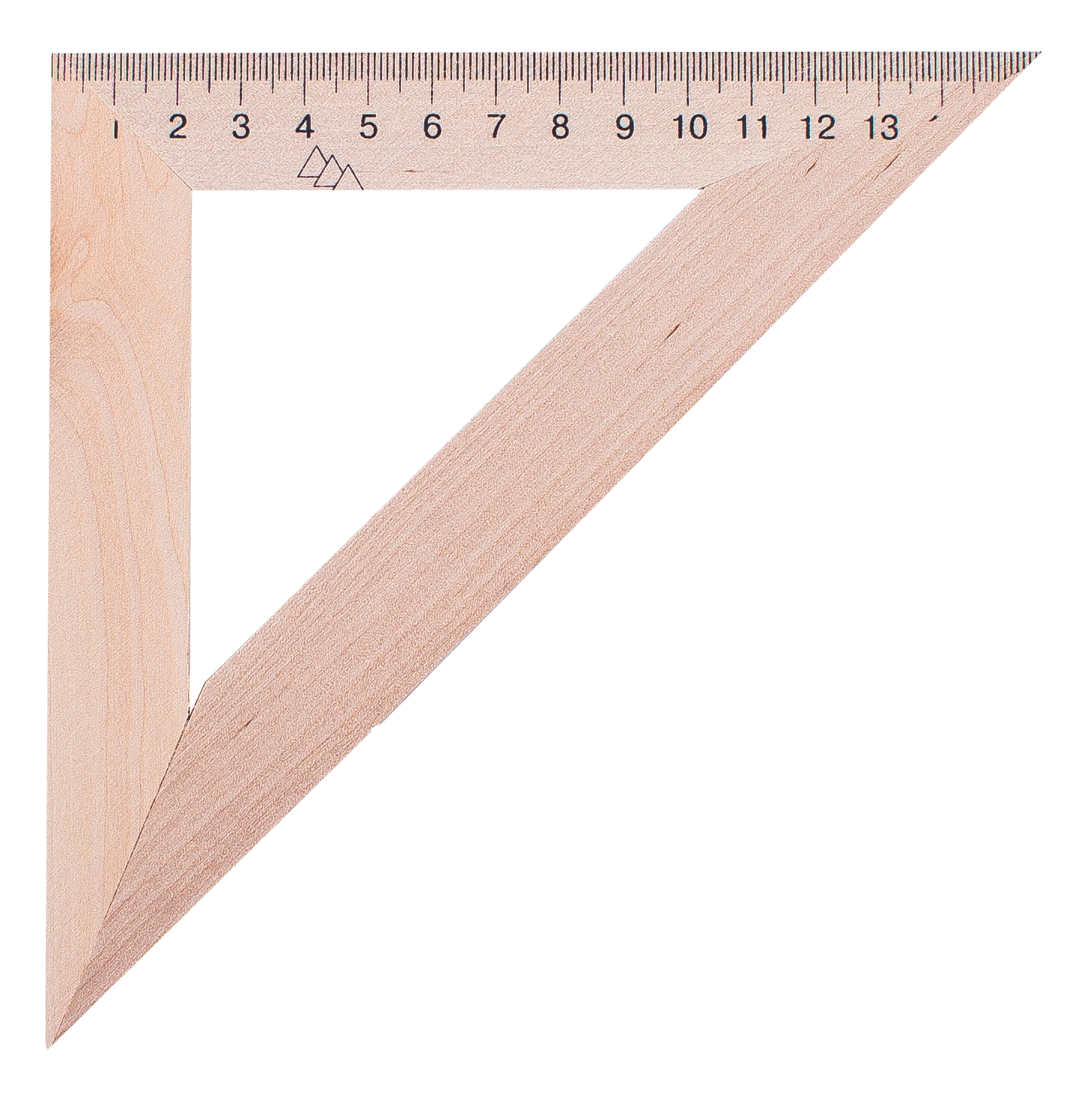 Трикутник деревяний 14-15см 45.45 Міцар — фото 2