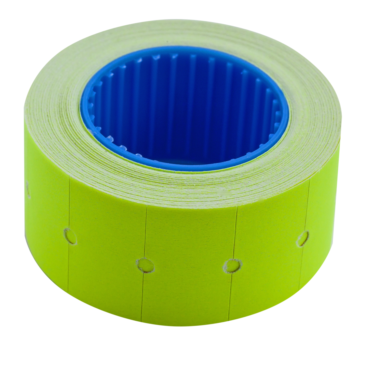 Цінник 22х12мм 500шт прямокутний зовнішня намотка жовтий — фото 2