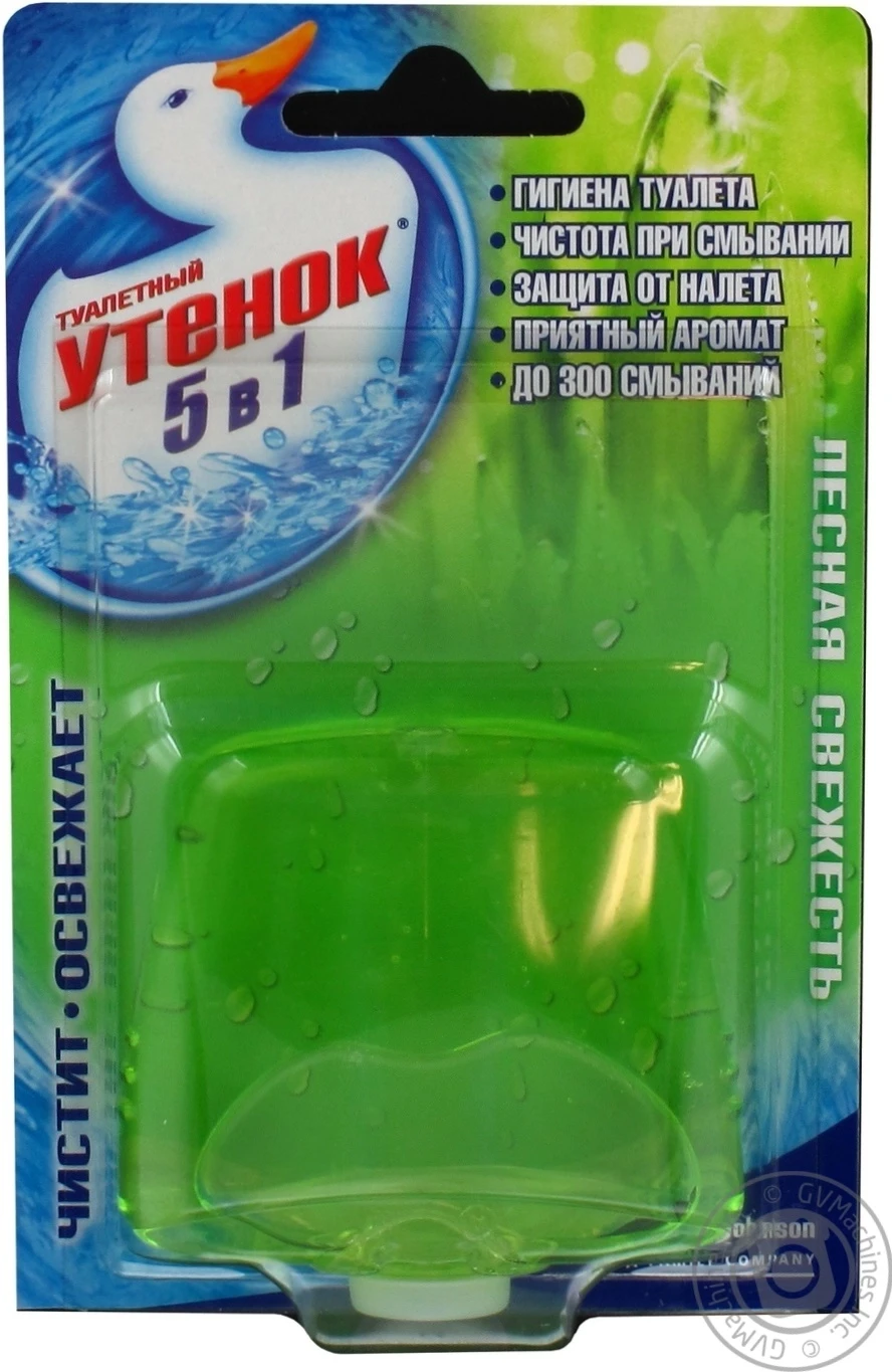 Туалетне каченя рідкий освіжувач (запаска) лісова свіжість